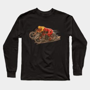 Vintage Motorcycle Racing Long Sleeve T-Shirt